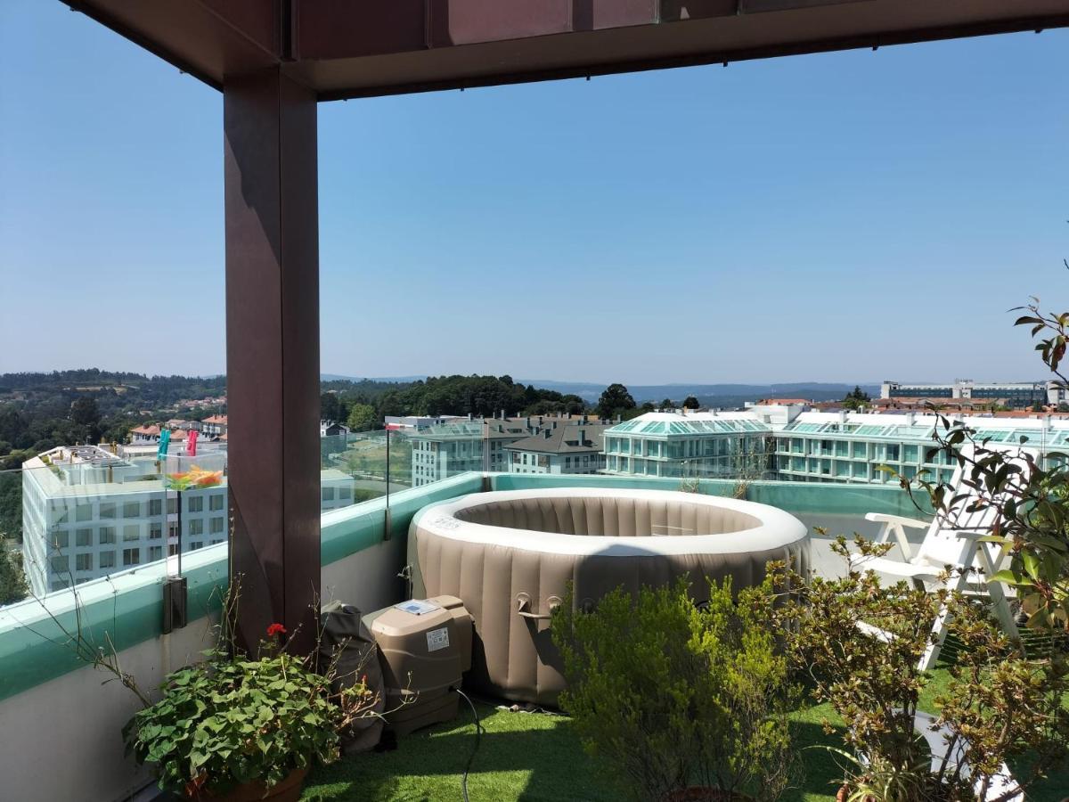 Preciosa Habitacion Suite En Atico Con Terraza サンティアゴ・デ・コンポステーラ エクステリア 写真